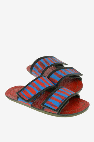 leather printed Slippers