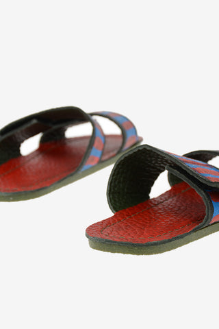 leather printed Slippers