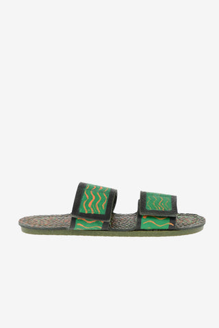 leather printed Slippers
