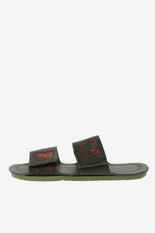 leather printed Slippers