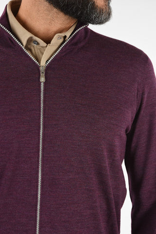 Virgin Wool and Cashmere Cardigan