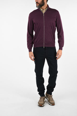 Virgin Wool and Cashmere Cardigan