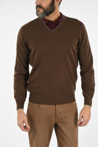 Cashmere V-neck Sweater