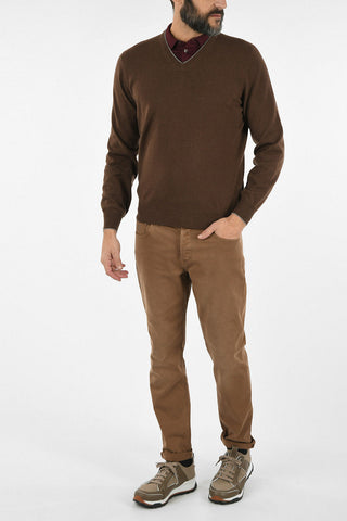 Cashmere V-neck Sweater