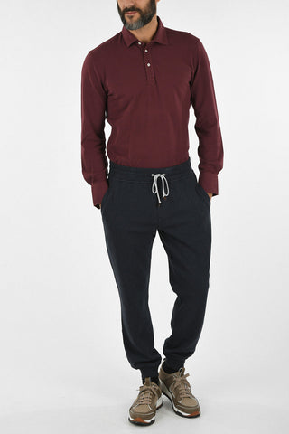 Nylon and Cotton Jogger
