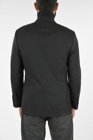 Virgin Wool Double Breasted Blazer