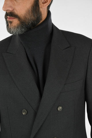 Virgin Wool Double Breasted Blazer