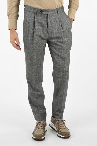 Virgin Wool Tartan Pant