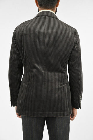 Cappotto Doppio Petto Corduroy