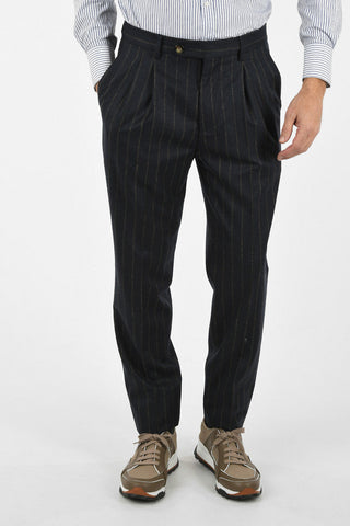 Wool Pin striped Pant