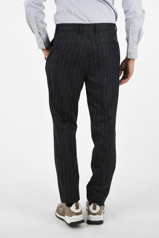 Wool Pin striped Pant