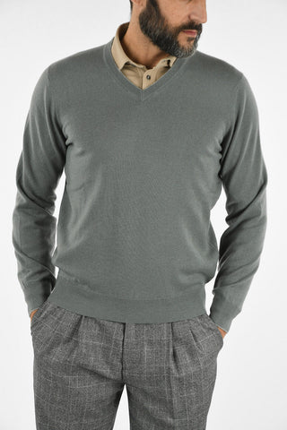 Cashmere V-neck Sweater