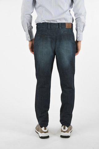 16cm Striped Jeans