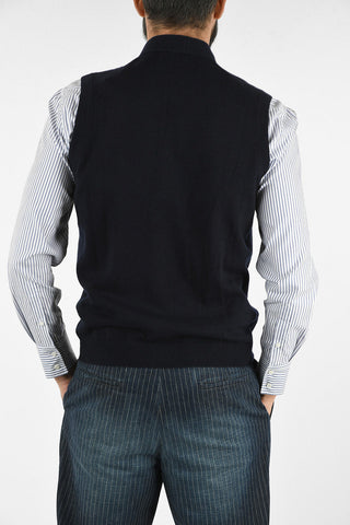 Cashmere Sleeveless Cardigan