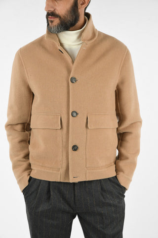 Giubbotto in Lana vergine e cashmere