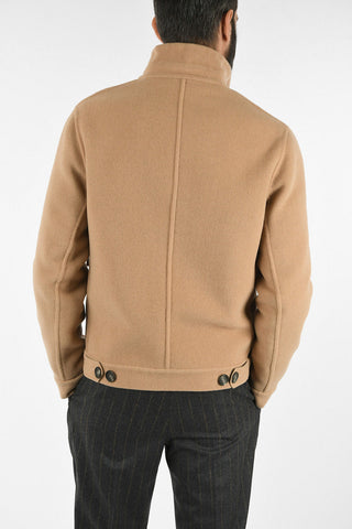 Giubbotto in Lana vergine e cashmere