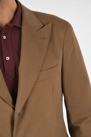 Cotton and Cashmere Single Breasted Blazer