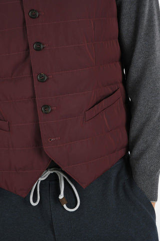 Nylon Sleeveless Down Jacket