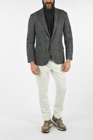 Tartan Single Breasted Blazer