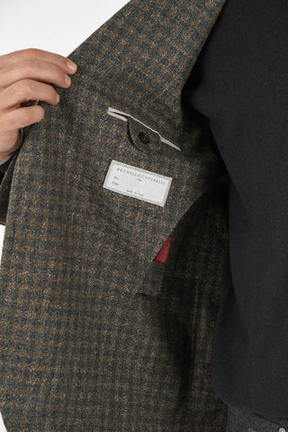 Wool Checked Blazer