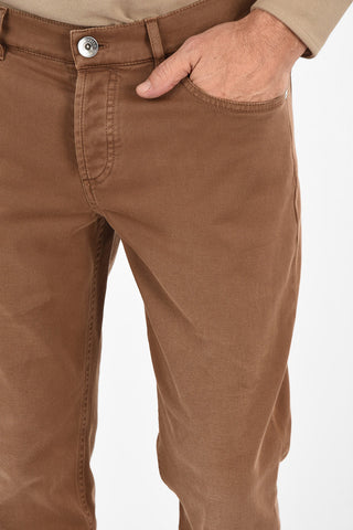 Pantalone in Cotone Stretch