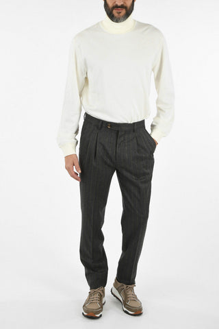 Wool Pin striped Pant