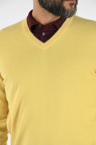Cashmere V-neck Sweater