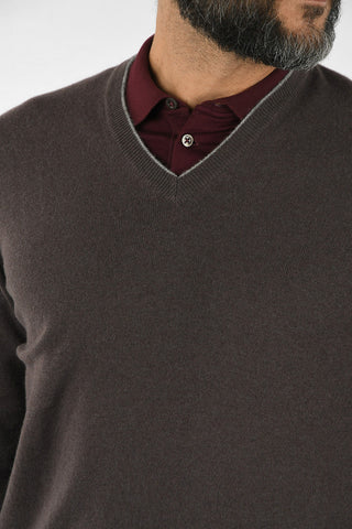 Cashmere V-neck Sweater