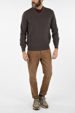 Cashmere V-neck Sweater
