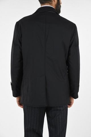 Reversible Double Breasted Coat