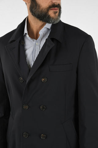Reversible Double Breasted Coat