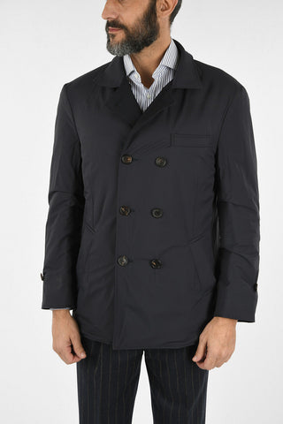 Reversible Double Breasted Coat