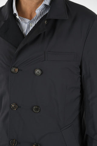 Reversible Double Breasted Coat
