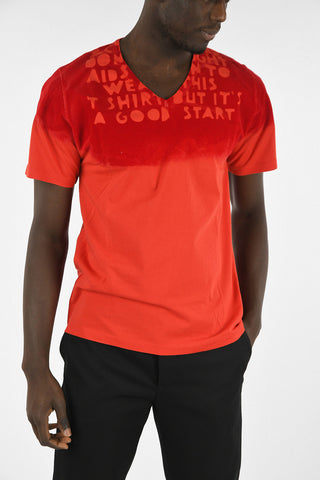 T-shirt AIDS Stampata