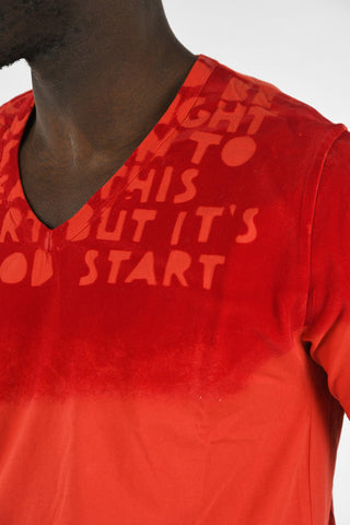 T-shirt AIDS Stampata