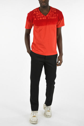 T-shirt AIDS Stampata