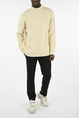 MM14 Wool Turtleneck Sweater