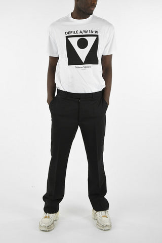 MM14 Virgin Wool Wide Leg Pant