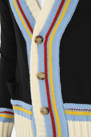 MM10 Wool and Cotton Cardigan