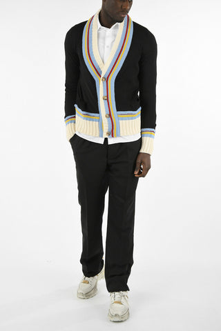 MM10 Wool and Cotton Cardigan