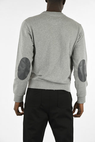 MM14 Sweatshirt with Leather Details