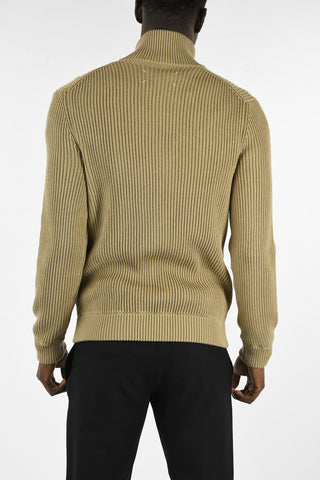 MM14 Turtleneck Full Zip Sweater