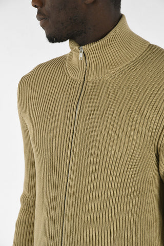 MM14 Turtleneck Full Zip Sweater