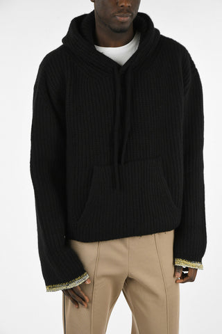 MM14 Wool and Cashmere Hooded Sweater