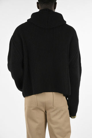 MM14 Wool and Cashmere Hooded Sweater