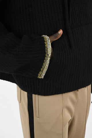 MM14 Wool and Cashmere Hooded Sweater
