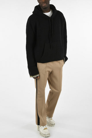 MM14 Wool and Cashmere Hooded Sweater