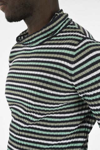MM14 Maglia a Righe in Lino