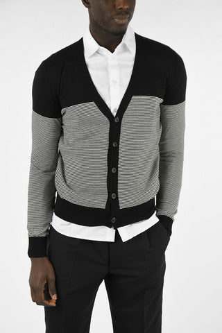 MM14 Cardigan a Righe