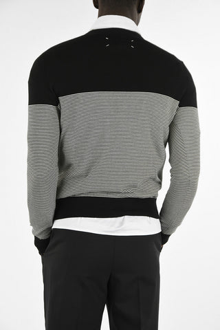 MM14 Cardigan a Righe